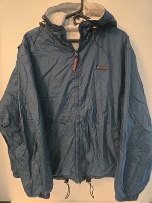 Bugle Boy Vintage Reversible Full Zip Jacket Green/gray Size Xl Used Nice...