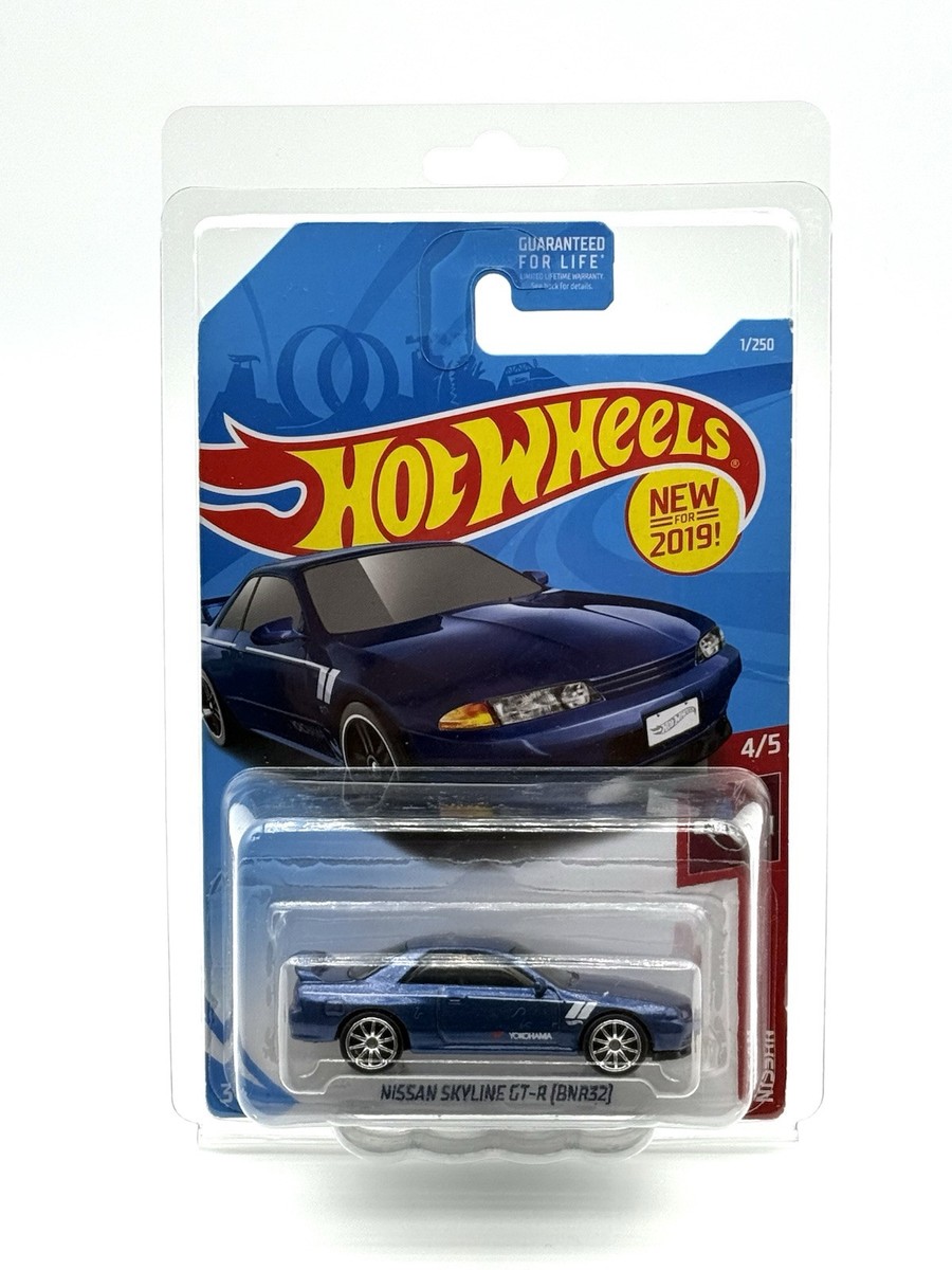2019 Hot Wheels Nissan Skyline GT-R [BNR32] 1/250 Blue Real
