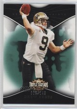 2009 Topps Triple Threads Emerald 25/149 Drew Brees #1 0f6