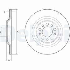 Bremsscheiben für Jeep Cherokee KL VAN ab 13->