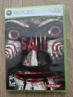 Saw Microsoft Xbox 360 2009 CIB Complete With Manual Konami Horror Game Rare