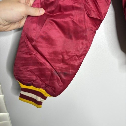 Vintage Washing Redskins Starter Jacket Mens Large NFL Satin Bomber Commanders - Picture 6 of 7