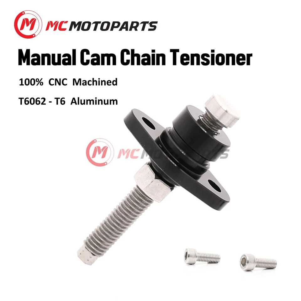 Tensor de cadena manual CCT negro para Kawasaki Vulcan 650 S 15-17 Foto 2 de 4