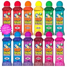 Dabbin' Fever Bingo Daubers Bulk Case - 144 Daubers (12 Dozen) Assorted Color...