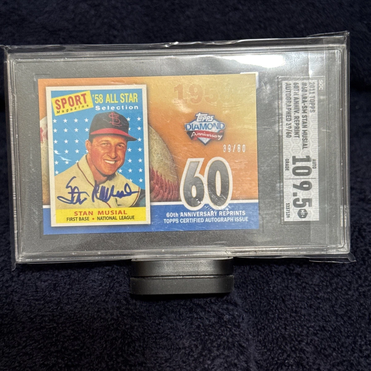 MLBトレカスタンミュージアル2000枚限定カード MLBトレカスタンミュージアル2000枚限定カード MLBトレカスタン