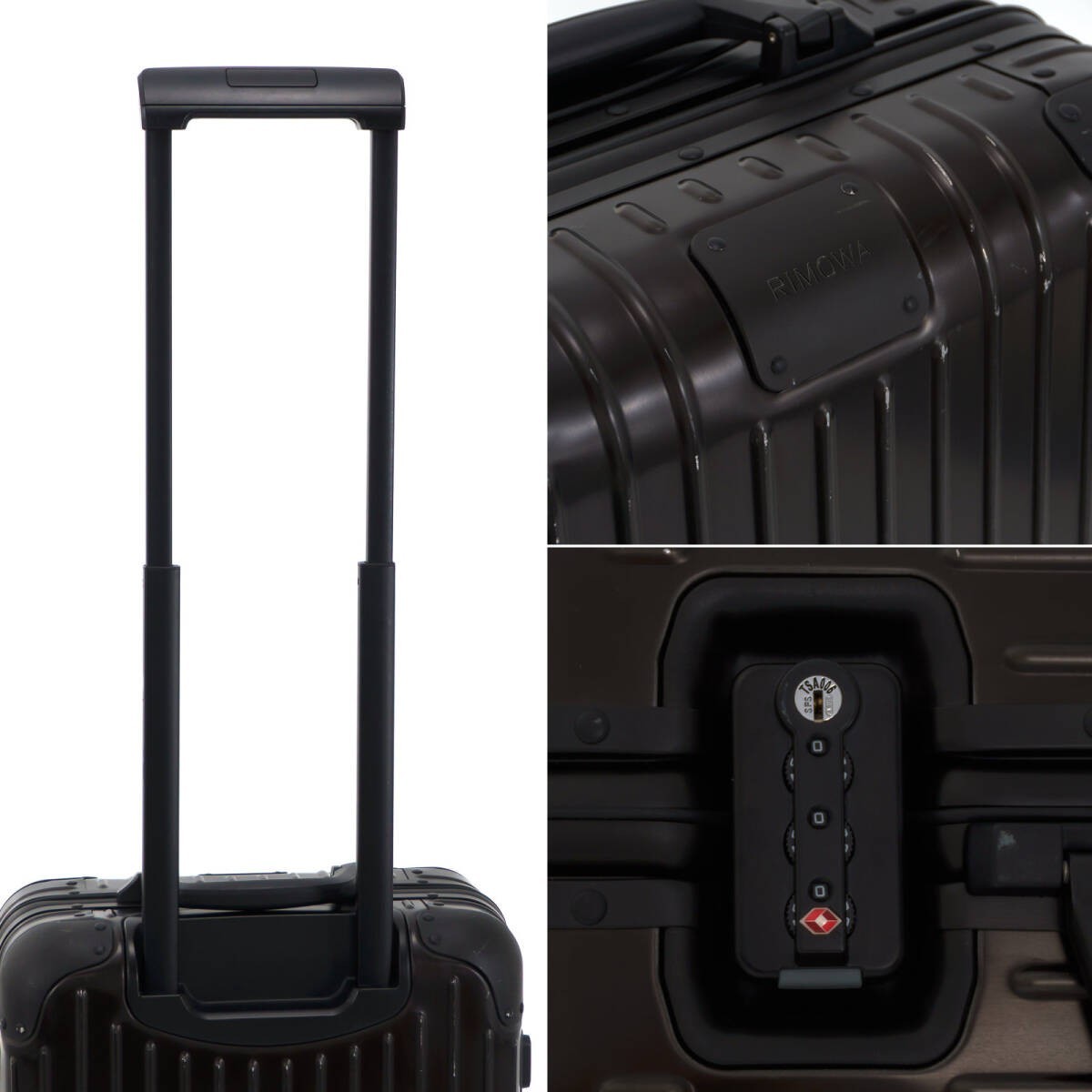 Rimowa Original Cabin S 31L Black 4-wheels Carry Case Suitcase