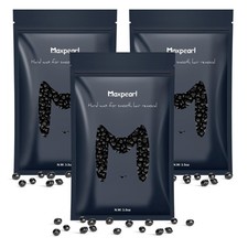 Maxpearl Hard Wax Beads, Pack of 3 Hair Removal Wax Beans Refill for Men  Coars