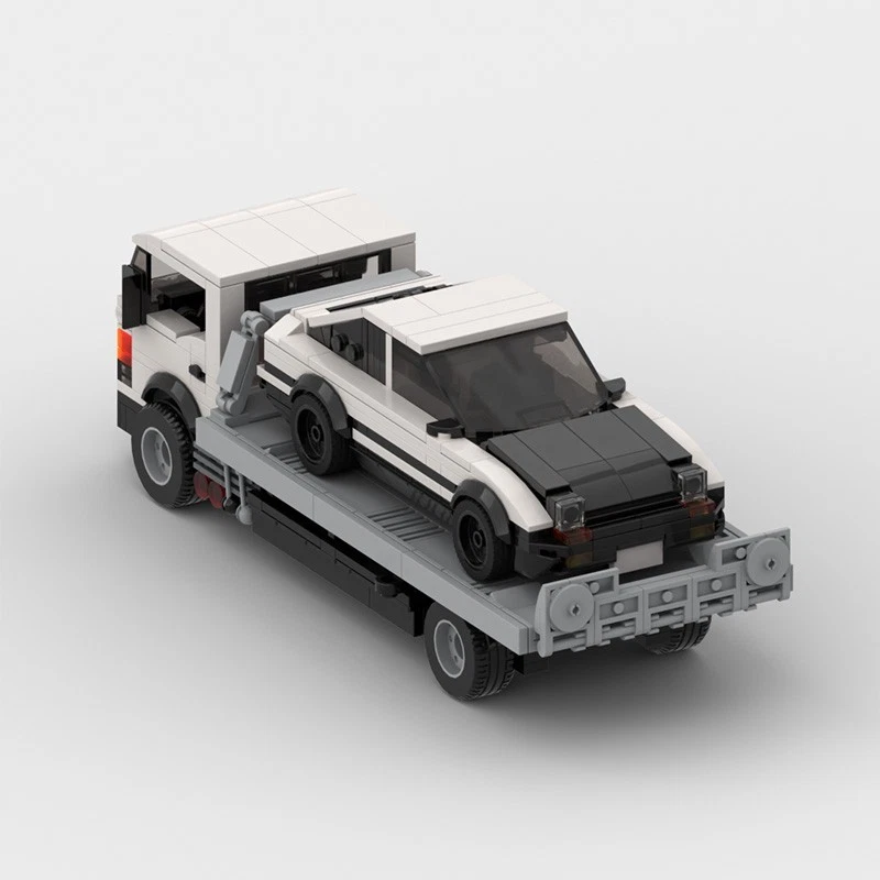 Rescue Truck & AE86 MOC Building Set Speed Champions Brick Racing Collection - Image 2 of 4