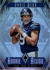 2017 Panini Phoenix Rookie Rising #16 Davis Webb - FB