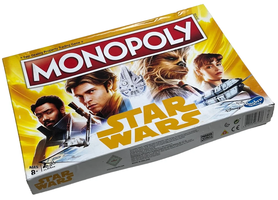 MONOPOLY GAME : 2017 Star Wars Edition - Contents In Vgc (FREE UK P&P) - Image 3 of 4