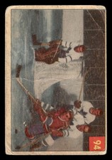 1954 PARKHURST PAUL MEGER 94 POOR JIMMY MORRISON SET BREAK TORONTO MAPLE LEAFS