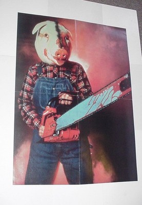 Motel Hell Poster PINHOLES Horror Movie Rory Calhoun as Vincent Smith