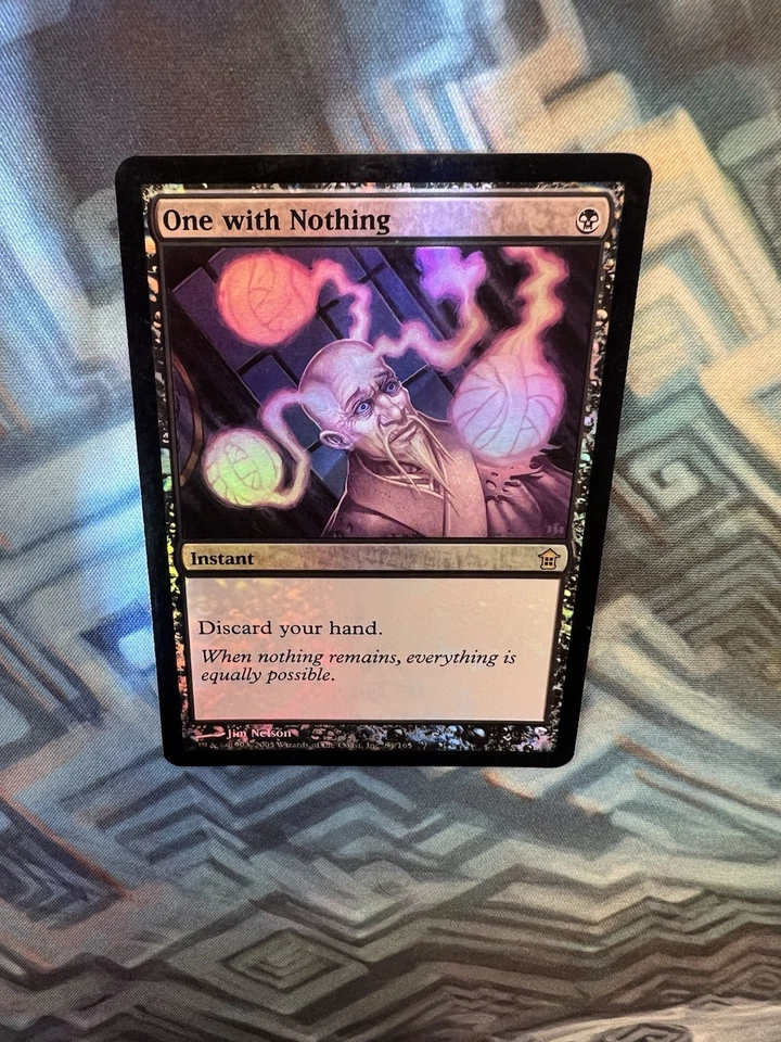 MTG Foil One with Nothing EX/LP Saviors of Kamigawa - Image 4 of 4