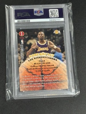1996-97 Topps Stadium Club - Rookies Series 2 Kobe Bryant #R9