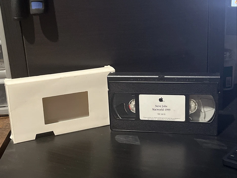 Steve Jobs Macworld 1999 Apple VHS TR-99:55 RARE 100% Collectible - Image 3 of 4