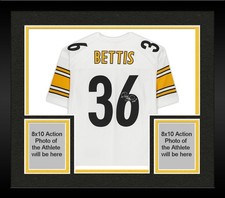 FRMD Jerome Bettis Steelers Signed SB XL Mitchell &Ness Jersey 