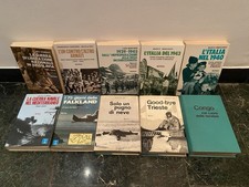 Lotto 13 libri storia Mursia (2^ Guerra Mondiale Falkland Mediterraneo Congo)