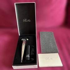 MTG ReFa S CARAT RAY RF-SR2150B Platinum Beauty Facial Roller Handy Device Japan