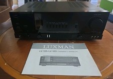 Luxman LV-105 Integrated Stereo Amplifier Hybrid Tube Perfect Working Condition