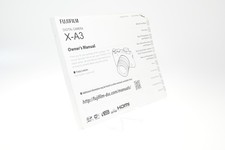 Fuji Fujifilm X-A3 Owner's Manual Instruction Guide G050