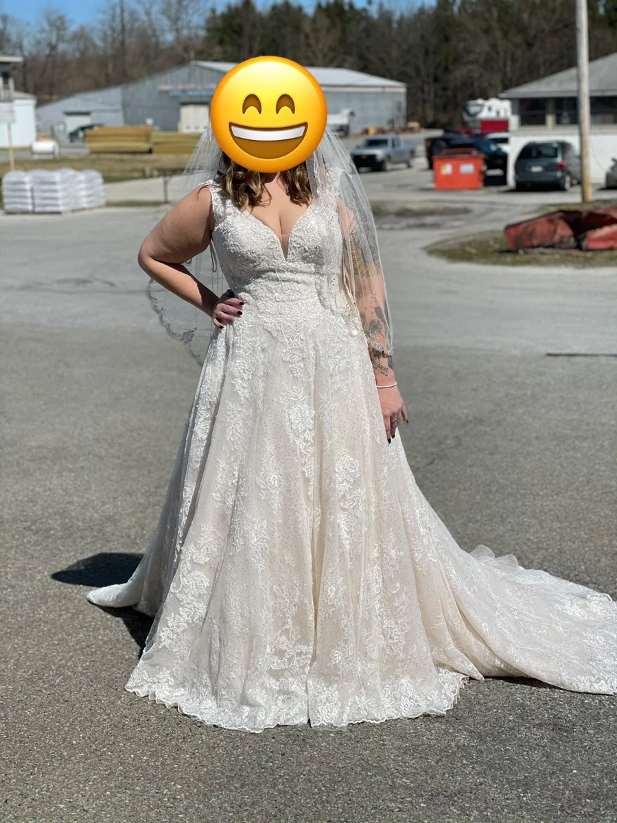 Formal Dress 18 Women's Size Full-Length Wedding Dresses Plus Size 18 Wedding Dresses For Women For Sale