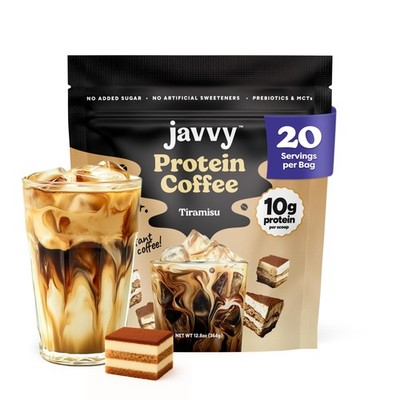 Javvy Protein Iced Coffee  Premium Whey Protein & Iced Coffees, 100% Natural ...