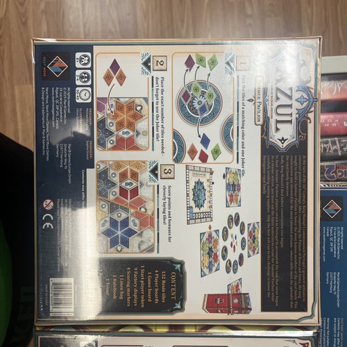 Azul NUEVOS JUEGOS PRECINTADOS Vidrieras de Sintra, Pabellón de Verano y Mosaico de Cristal - Imagen 5 de 7