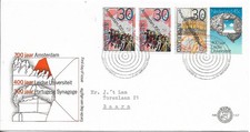 NETHERLANDS. FDC. 700th ANNIV. AMSTERDAM. 1975