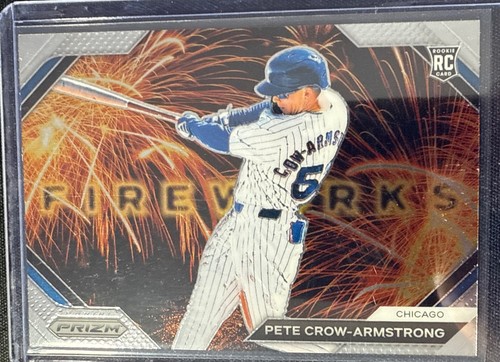 2024 Panini Prizm Pete Crow-Armstrong Fireworks #15 CUBS