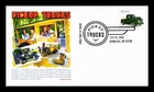 DR JIM STAMPS US COVER PICKUP TRUCKS 1948 FORD F-1 FIRST DAY ISSUE PANDA CACHET