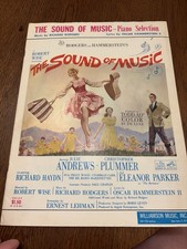 The Sound of Music Piano Selection Vintage Sh...