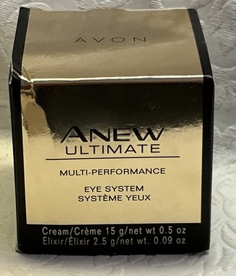 AVON ANEW ULTIMATE MULTI PERFORMANCE EYE SYSTEM  AM/PM Cream/ PM Elixir