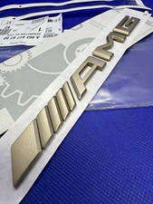 Logo MERCEDES AMG Goldfarben Serie Limited Abzeichen Original Gla S GT SL63 G63