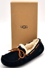 UGG Womens Dakota Slipper | Black | 1107949-BLK | Authentic New