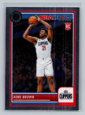 2023-24 Hoops Premium Stock #55 Kobe Brown