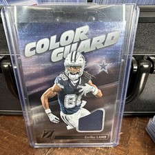 2024 Panini Zenith CeeDee Lamb Color Guard Memorabilia Insert #CG13 Cowboys NFL