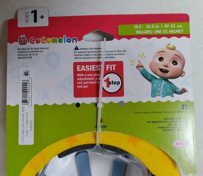 MV Sports CoComelon Kinder-Fahrradhelm – Verstellbar Für Kopfgröße 46–54 Cm, Mit EPS-Schutz & Belüftung