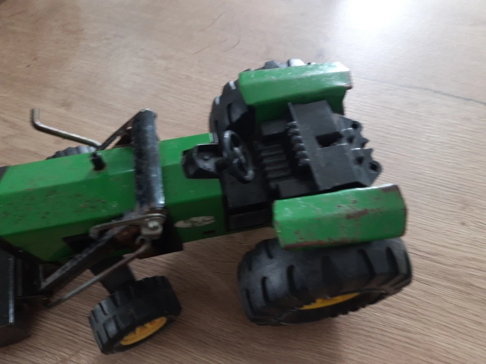 VINTAGE TONKA Green Farm tracteur xmb 975 - Photo 4/4