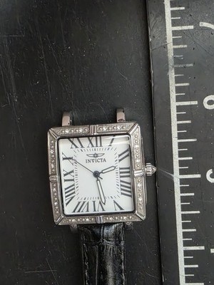 Invicta Ladies Wrist Watch Square 33mm Black As Is | eBay display picture 3