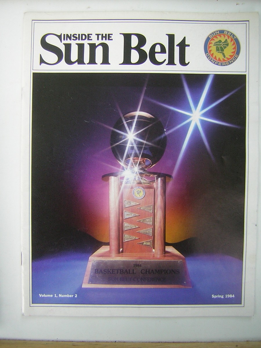 Spring, 1984 Inside The Sun Belt Conference Magazine/program