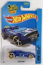 2015 Hot Wheels Treasure Hunt Rocketfire Limited Edition Collector #44/250
