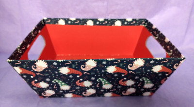 Leerer Mini Korb solide Geschenkbox ideal zum Umarmen in Box Freund denkt an dich Elfe