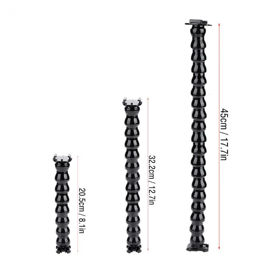 Flexible Clamp Arm Bracket Holder Mount Adapter for GoPro Hero 8/7/6/5/4/3+3/2/1 - Image 4 of 4