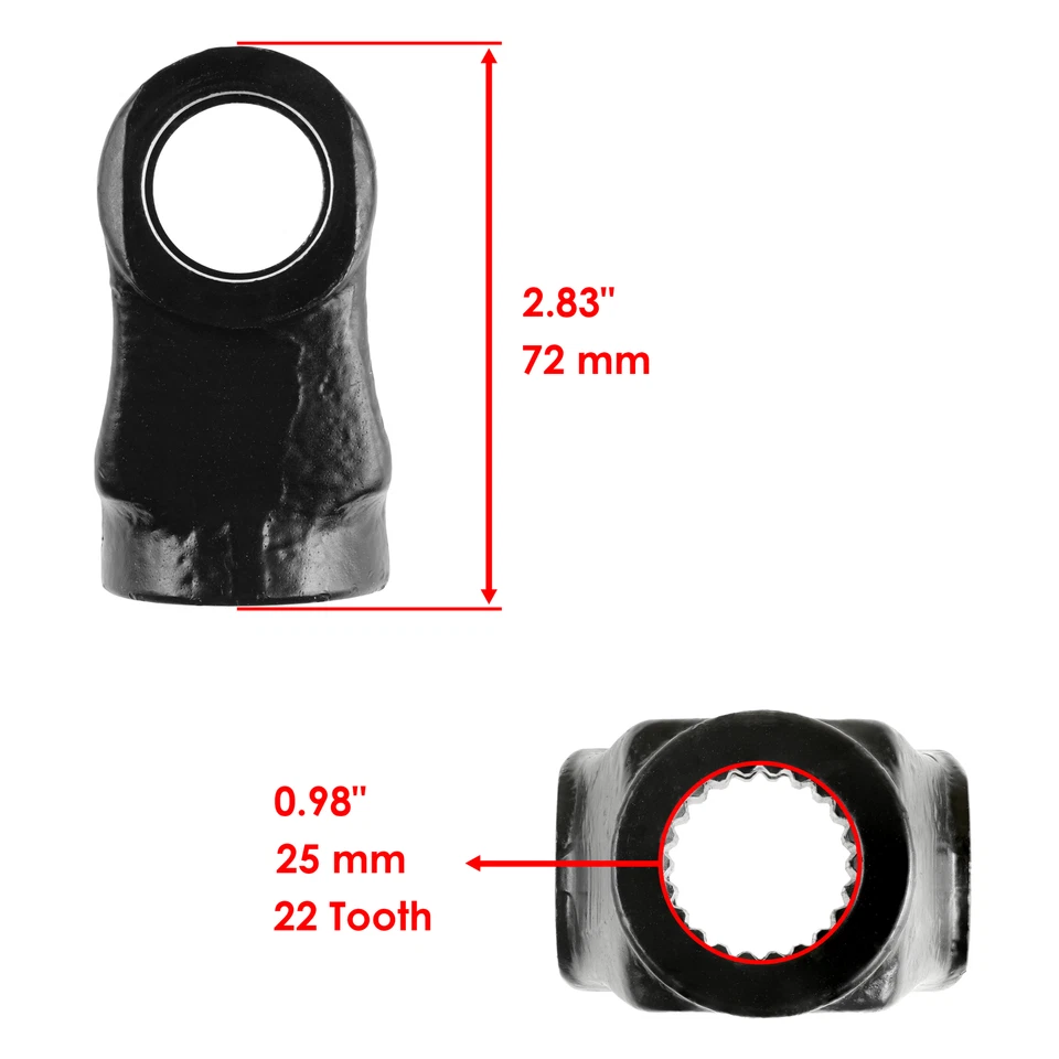 Yugo de eje de propulsión delantera para Polaris Ranger Crew 800 EFI 2011 2012 2013 2014 Foto 2 de 4