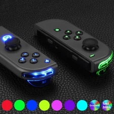 Multi-Colors Luminated Face Buttons for Nintendo Switch & OLED Model Joycon - US