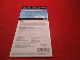 NBA Live 06 Playstation Portable PSP Instruction Manual Booklet ONLY