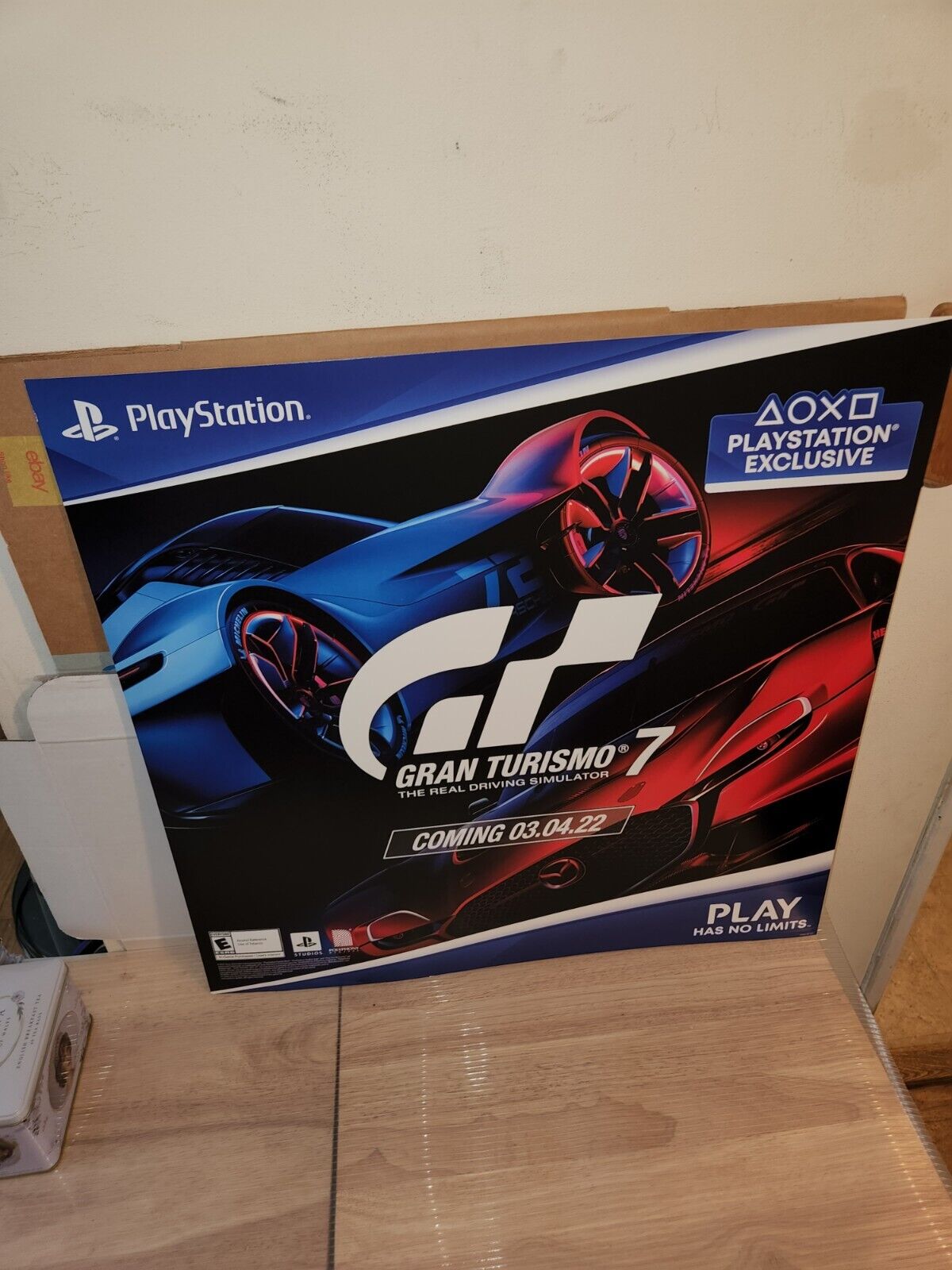 Gran Turismo 7 unboxing, vital game information & storage