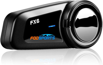 Motorcycle Bluetooth Headset FX6 1000M 6 Riders Group Motorbike Intercom Waterpr