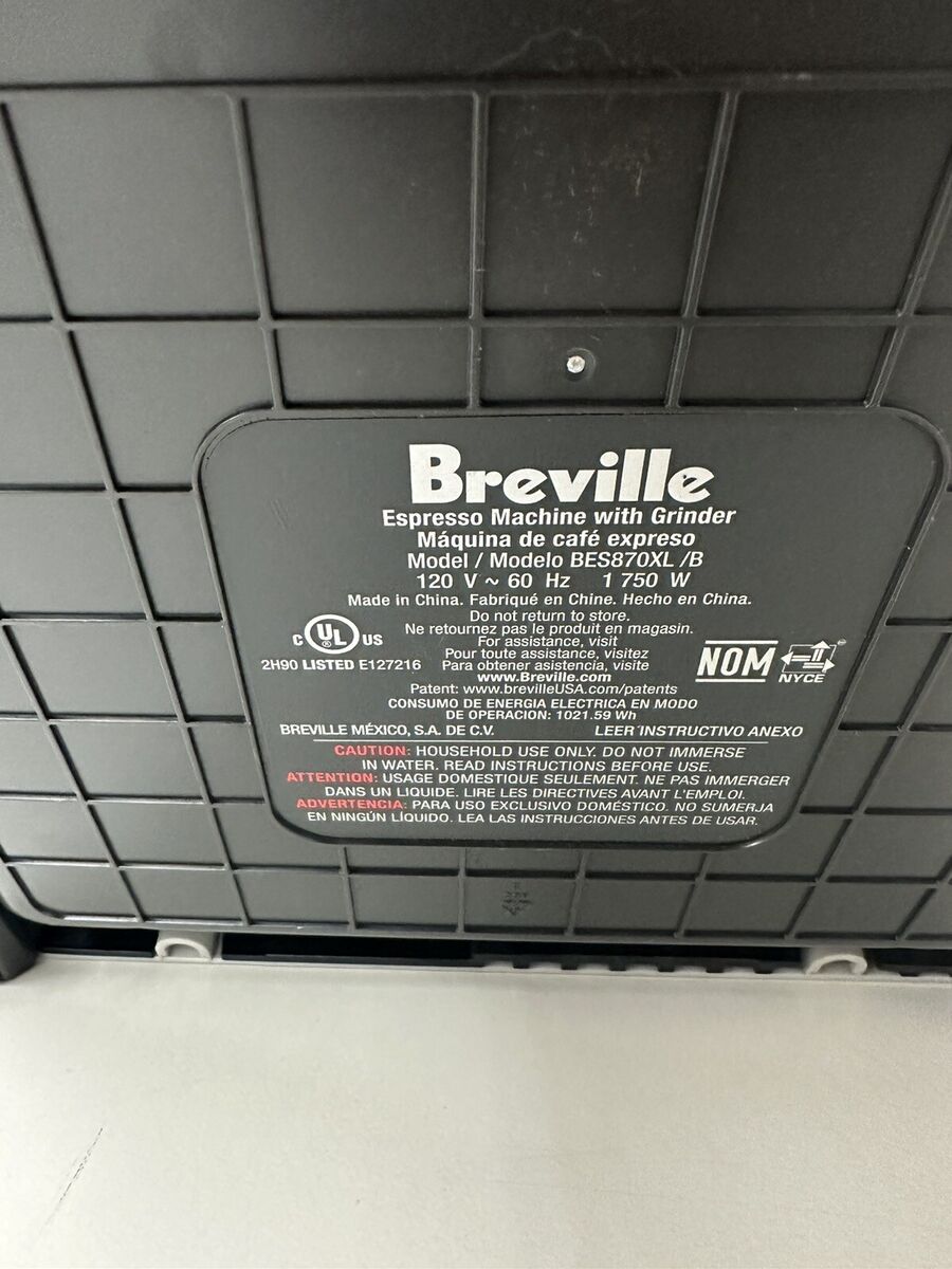 Breville BES870XL the Barista Express Espresso Machine Breville BES870XL the Barista Express Espresso Machine