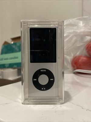 NEW Apple iPod nano 4th Generation Silver (8 GB) - Still Sealed,